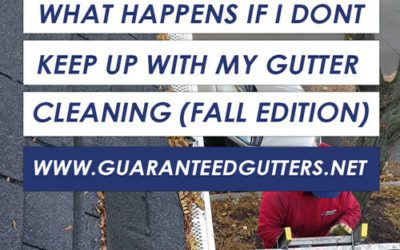 What happens if I don’t keep up with my gutter cleaning? (Fall Edition)