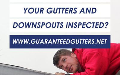 Should you even get your Gutters and Downspouts Inspected?
