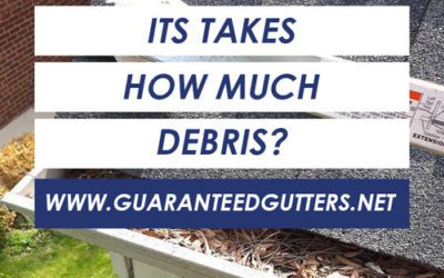 It takes HOW much debris?
