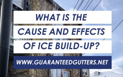 The cause and effects of ICE build-up in your gutter system.